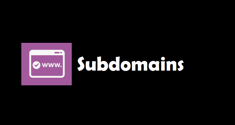 Subdomains