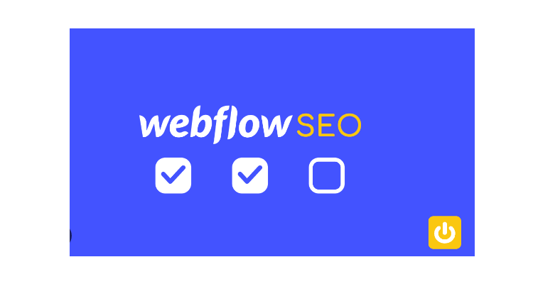 webflow seo